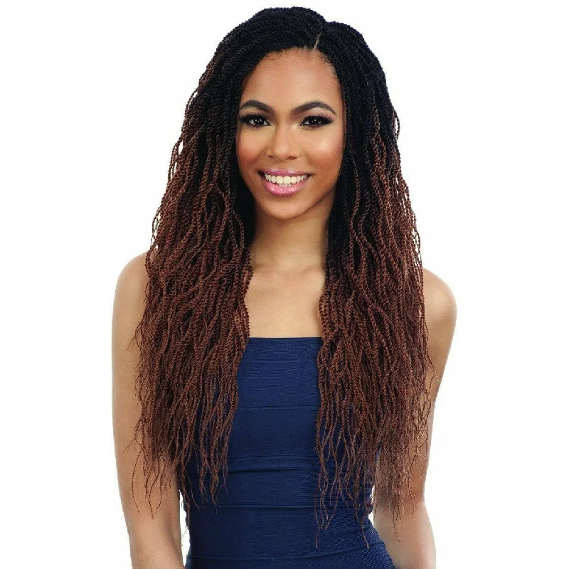 FreeTress Crochet Synthetic Braids – 3X Natural Wavy Twist 18""