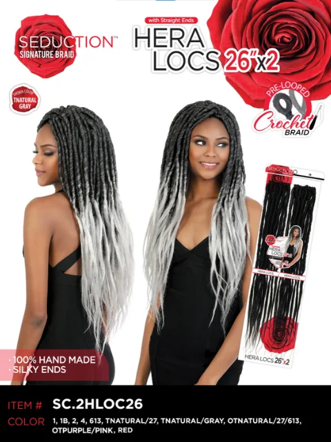 Seduction Signature Braid 2X HERA LOCS 26 Crochet Braid SC.2HLOC26