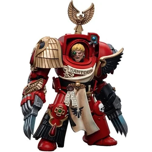 Warhammer 40k Blood Angels Assault Terminators Sergeant Santoro (1/18 Scale)