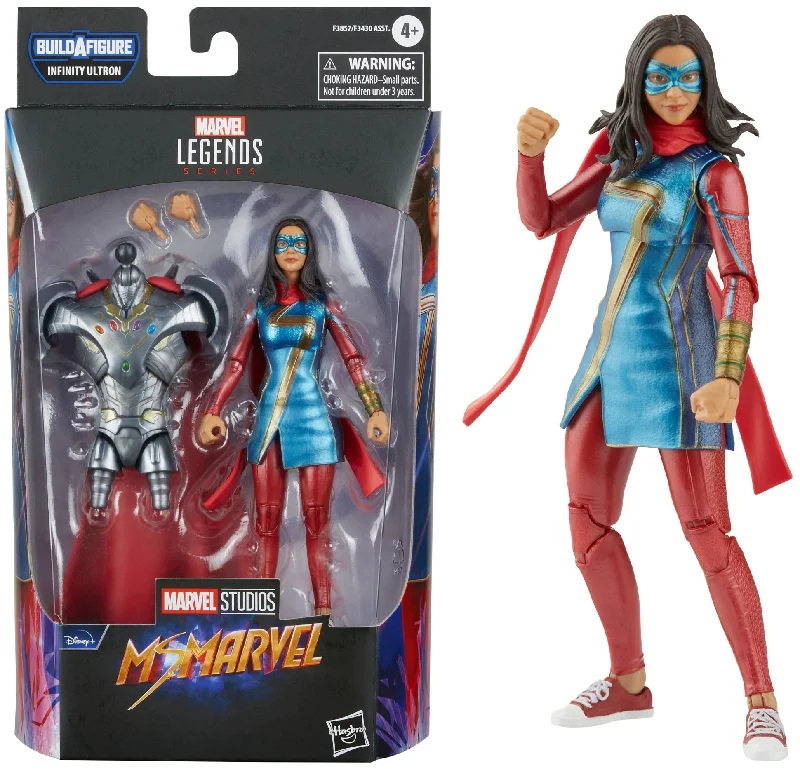 Marvel Legends Disney Plus Ms. Marvel (Infinity Ultron BAF) 6" Inch Action Figure - Hasbro