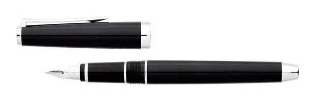 Pilot Falcon Metal Silver Trim Fountain Pen