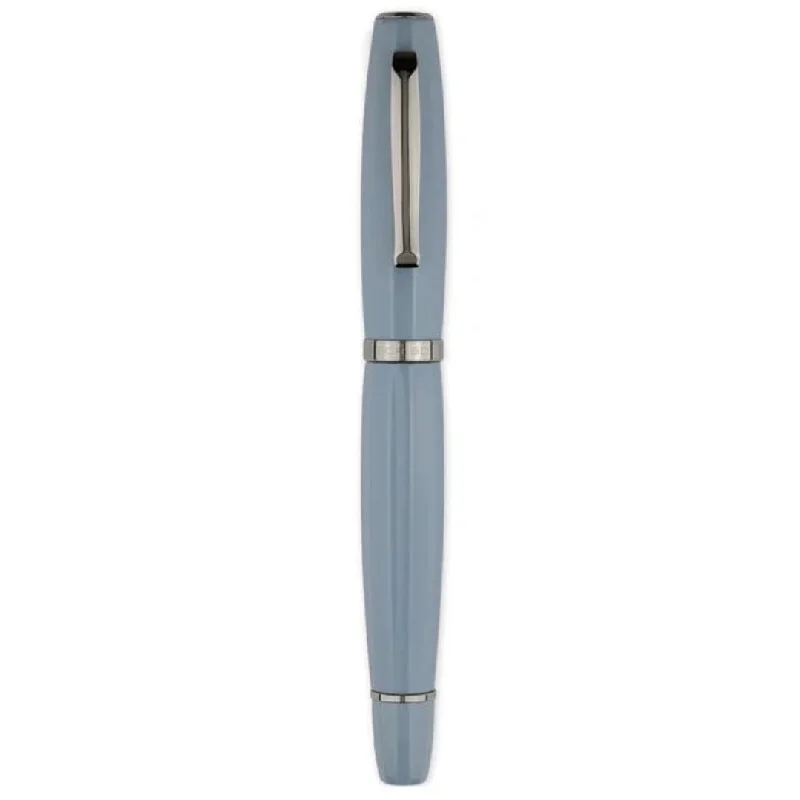 Scribo Fountain Pen - Feel 18k Grey Blue