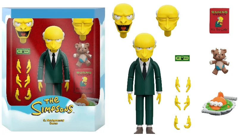 The Simpsons ULTIMATES! Wave 3 - C. Montgomery Burns - Super7