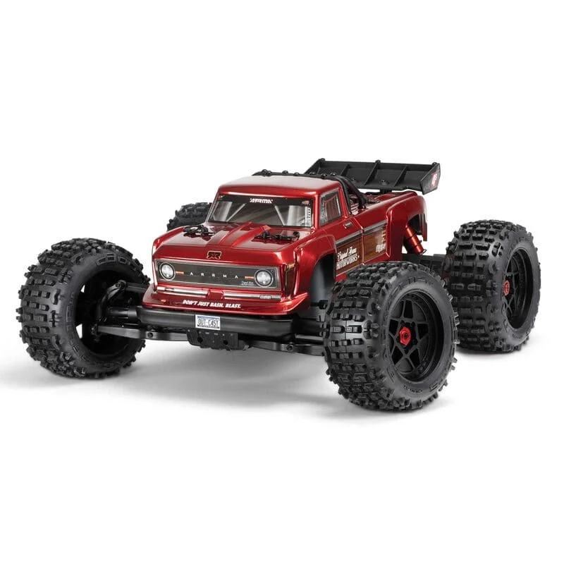 ARA4410V2T4 1/10 OUTCAST 4X4 4S V2 BLX Stunt Truck RTR, Red