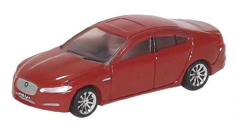 Oxford Diecast Jaguar XF Carnelian Red