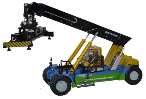 Oxford Diecast Konecranes Reach Stacker W H Malcolm - 1:76 Scale