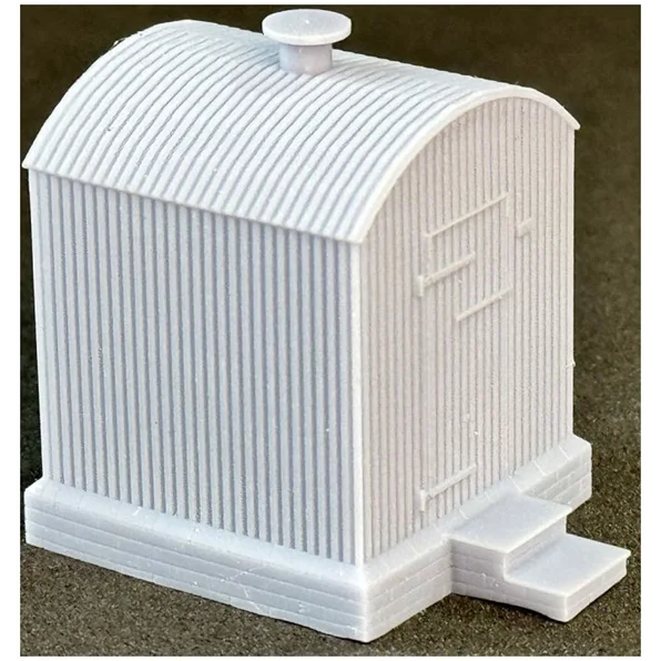 Unit Models OO-305P OO/HO Gauge Corrugated Lamp Hut