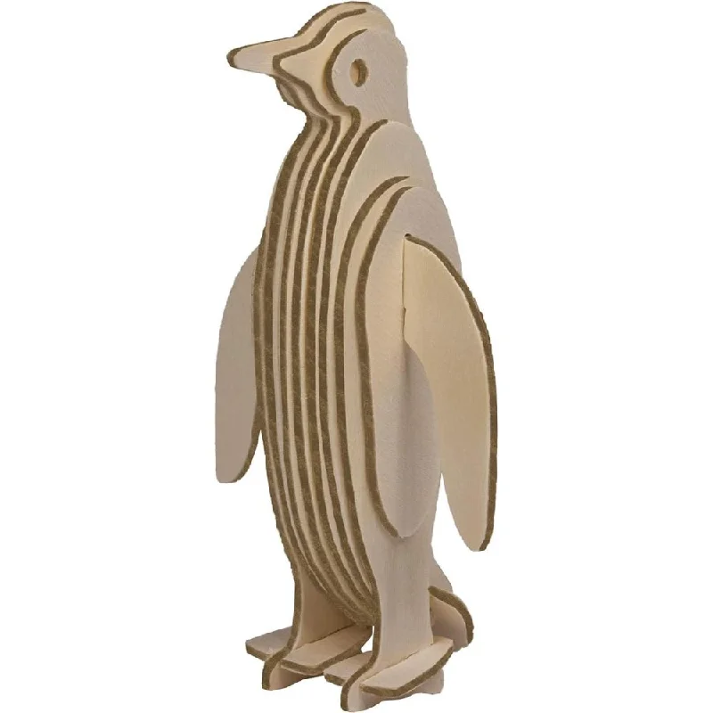 Eco 3D Wooden Puzzle - Penguin