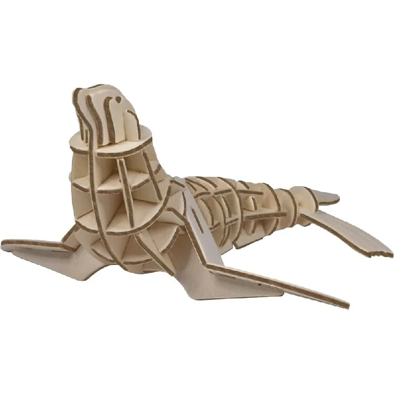 Eco 3D Wooden Puzzle -Seal
