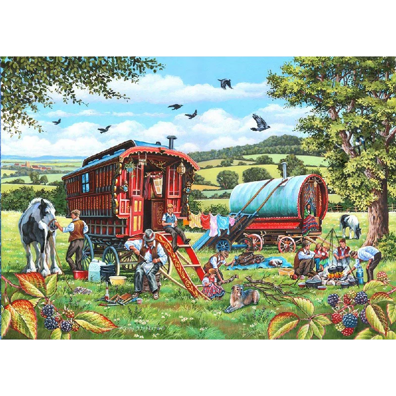 The House of Puzzles Pedlar Man, 1000 Piece Jigsaw Puzzle